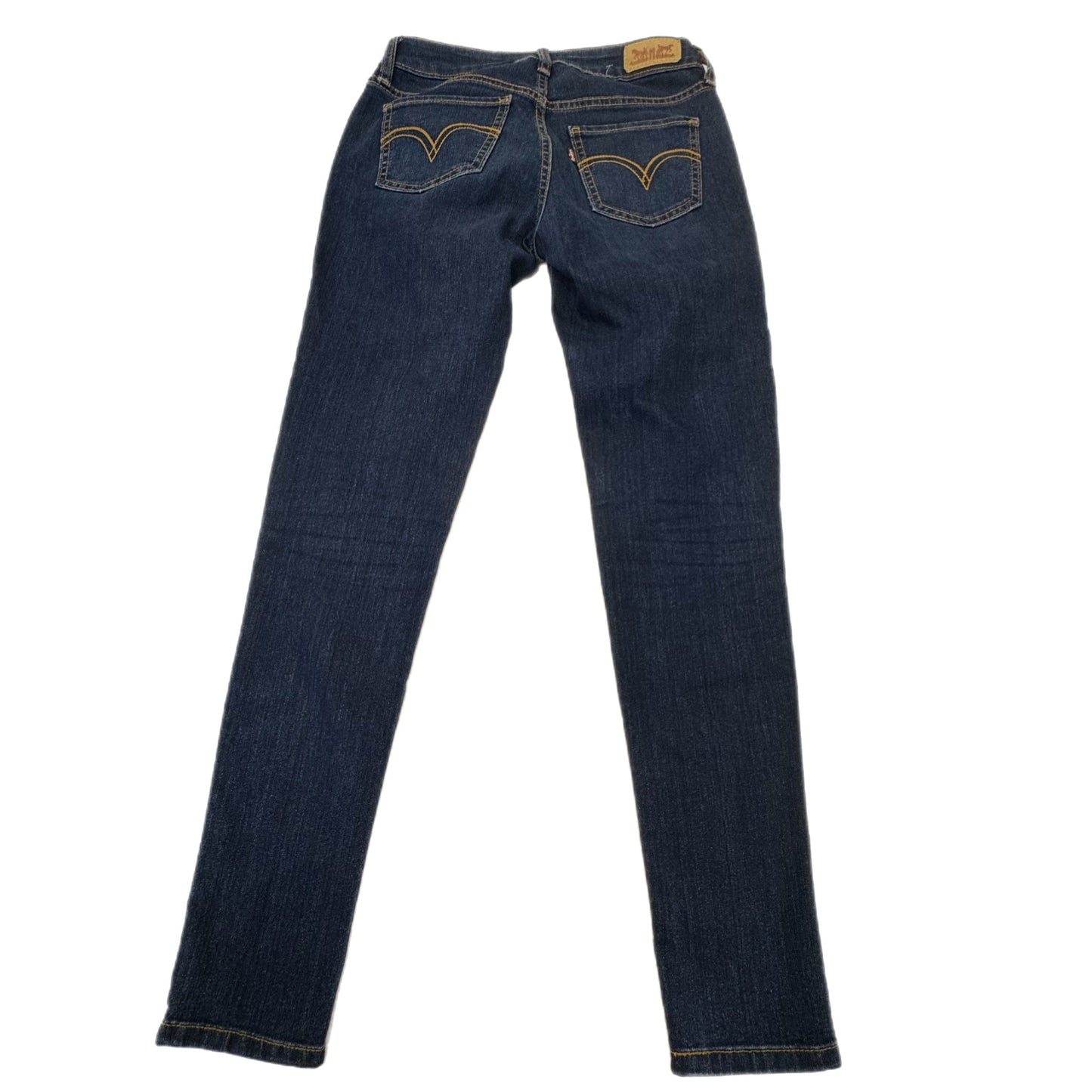 Jeans Skinny By Levis In Blue Denim, Size: 2