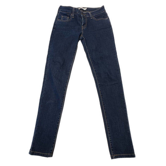 Jeans Skinny By Levis In Blue Denim, Size: 2