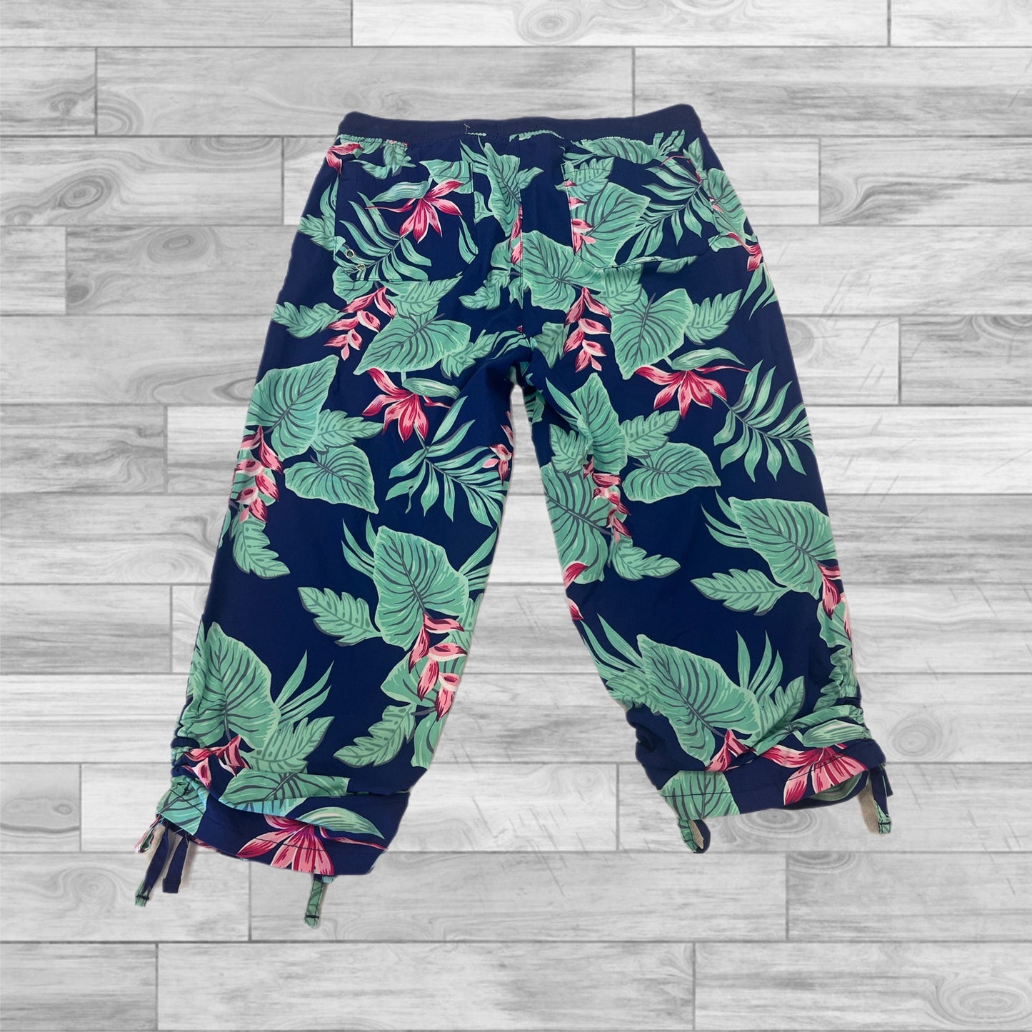 Capris By Caribbean Joe In Tropical, Size: S