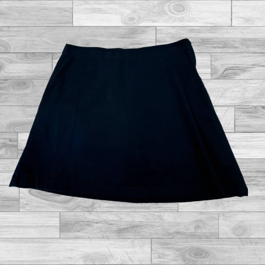 Navy Skort Lands End, Size 6