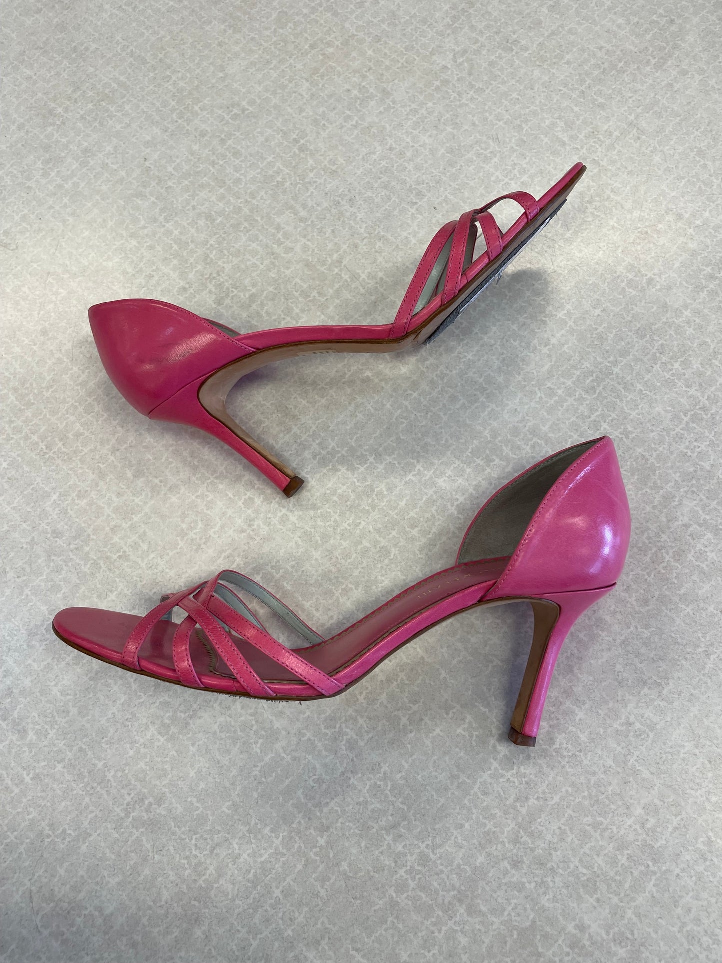 Pink Shoes Heels Kitten Antonio Melani, Size 7.5