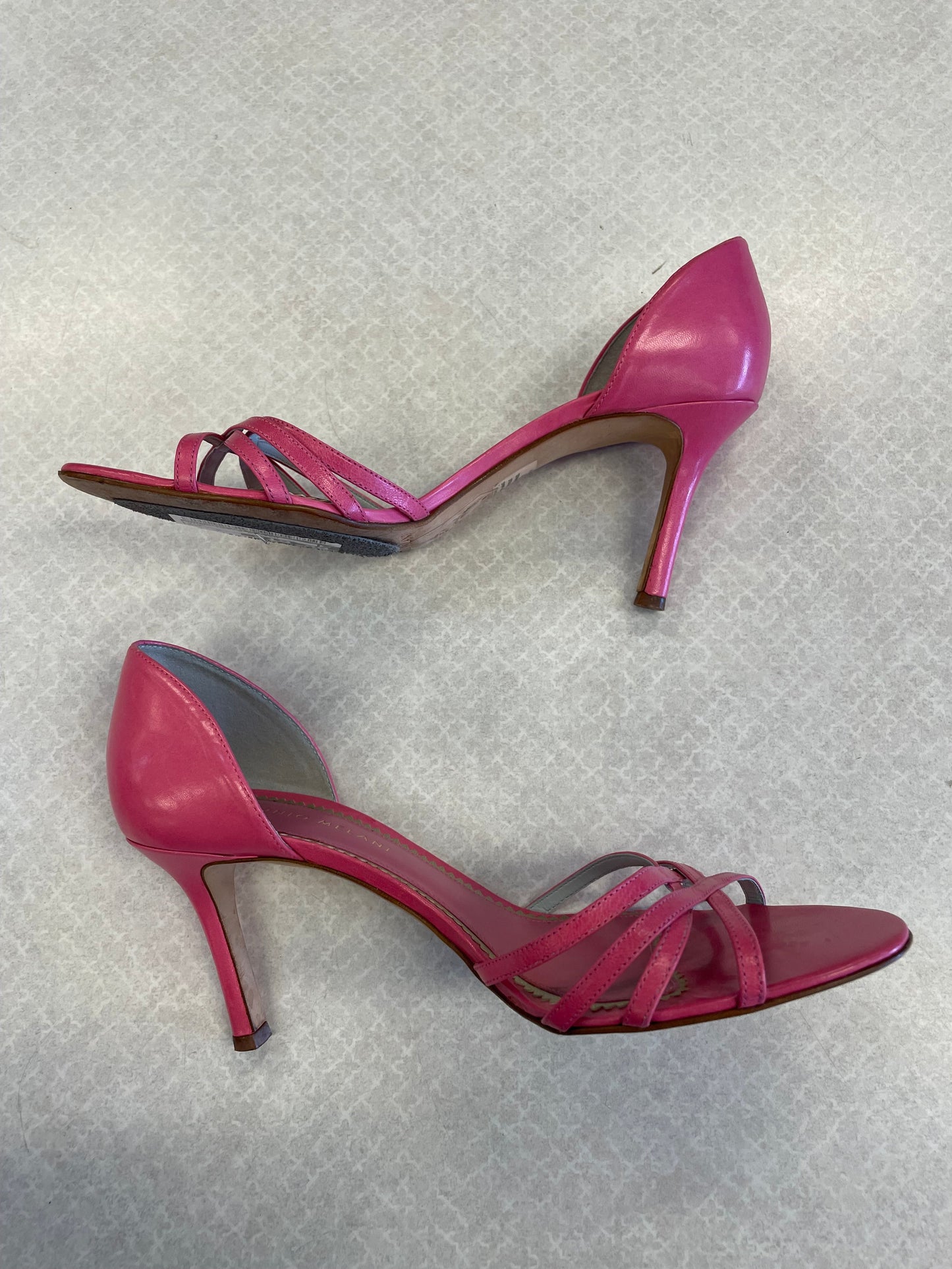 Pink Shoes Heels Kitten Antonio Melani, Size 7.5