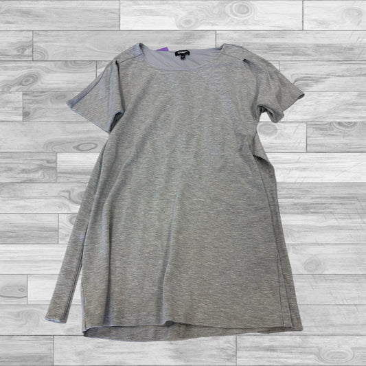 Grey Dress Casual Short Express, Size Xs