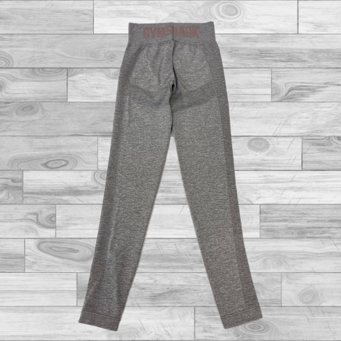 Grey Athletic Leggings Gym Shark, Size S