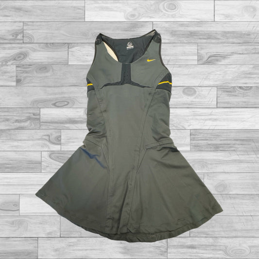 Athletic Dress By Nike In Grey, Size: S