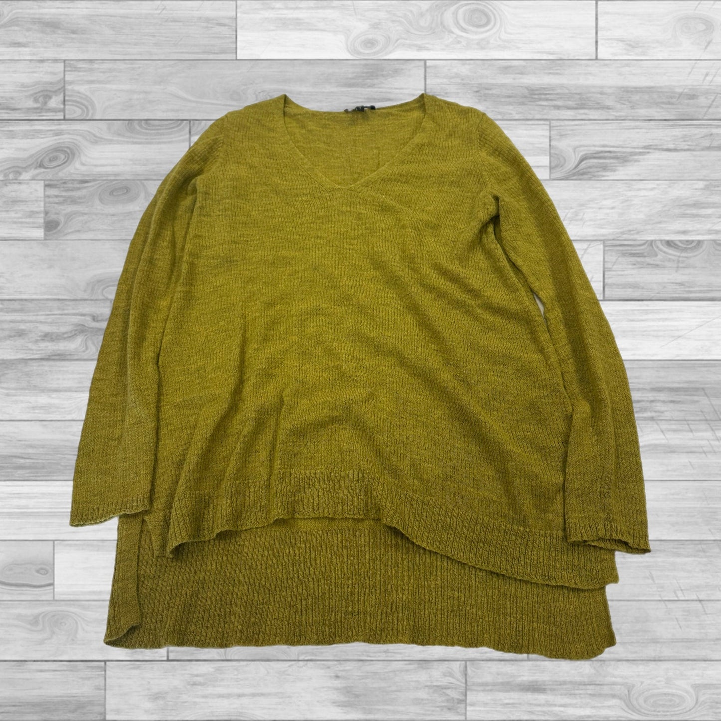 Sweater By Eileen Fisher In Green, Size: S