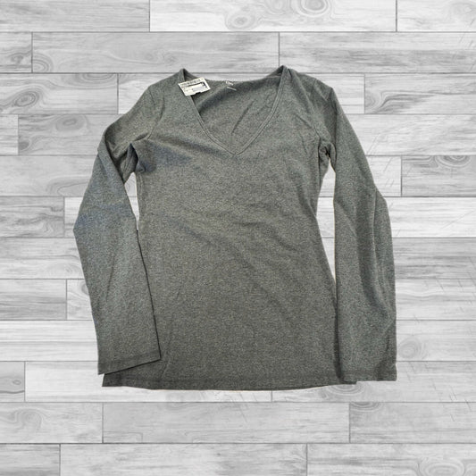 Top Long Sleeve Basic By Express In Grey, Size: M