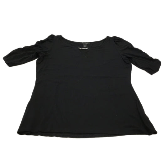 Top Long Sleeve By Chicos In Black, Size: 1