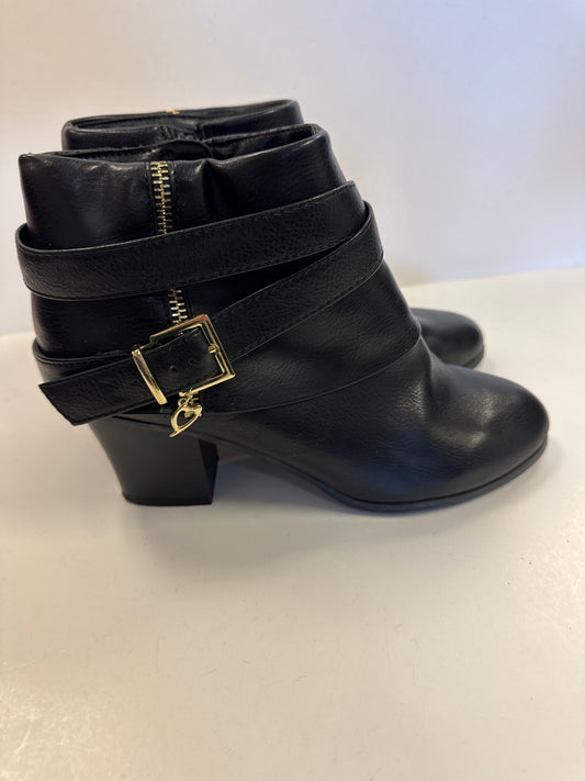 Boots Ankle Heels By Thalia Sodi In Black, Size: 8