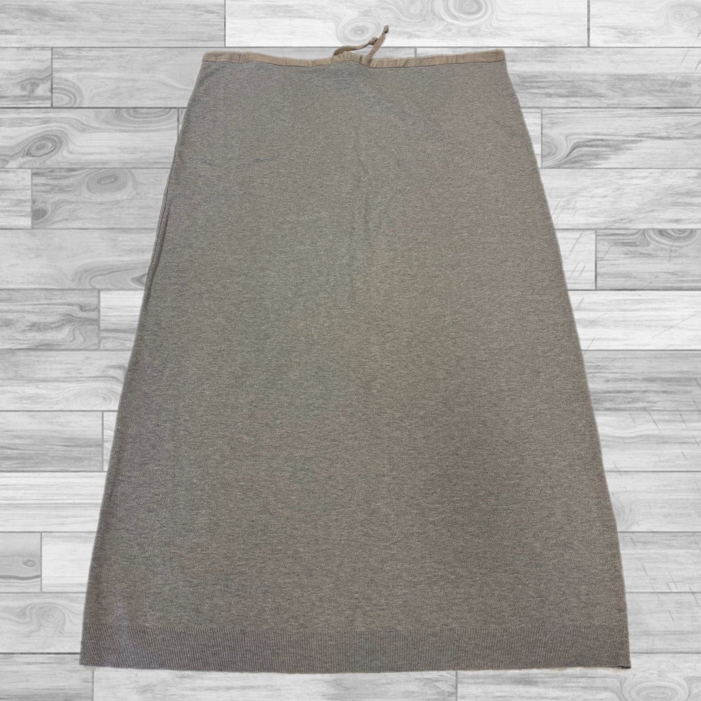 Skirt Maxi By Dkny In Grey, Size: S