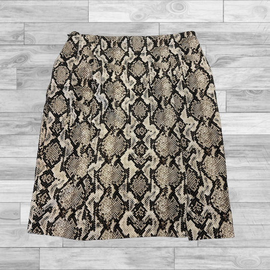 Skirt Midi By Michael By Michael Kors In Animal Print, Size: 4