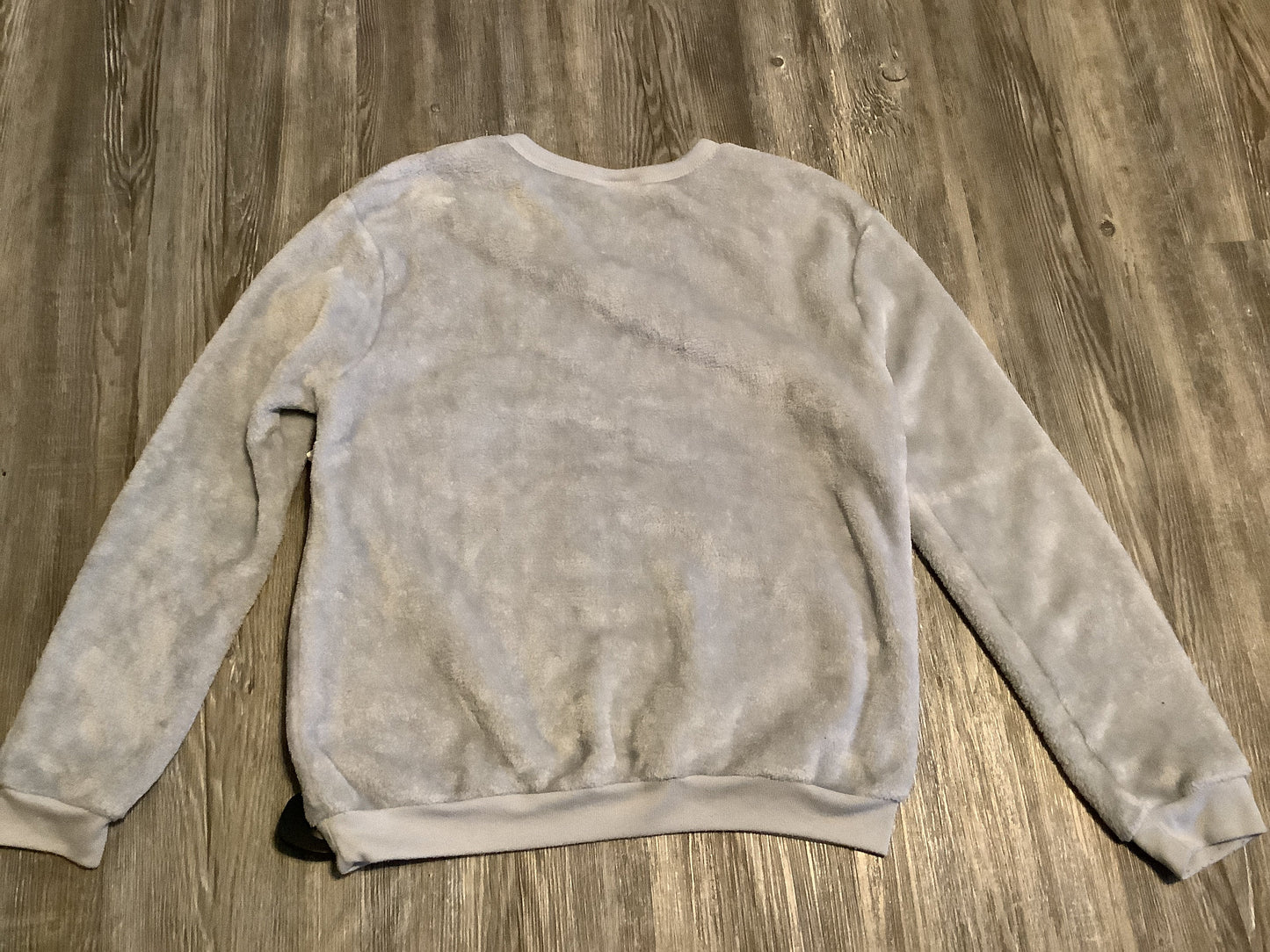 Sweatshirt Crewneck By Clothes Mentor In Grey, Size: Mini