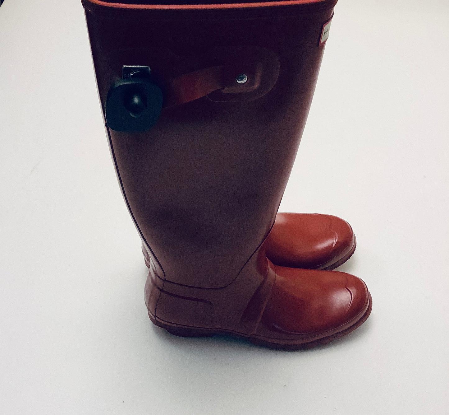 Boots Rain By Hunter In Red, Size: 10