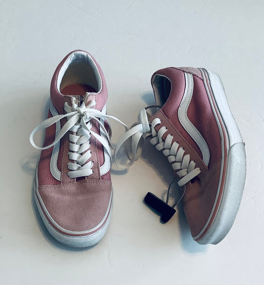 Shoes Sneakers By Vans In Pink, Size: 6.5