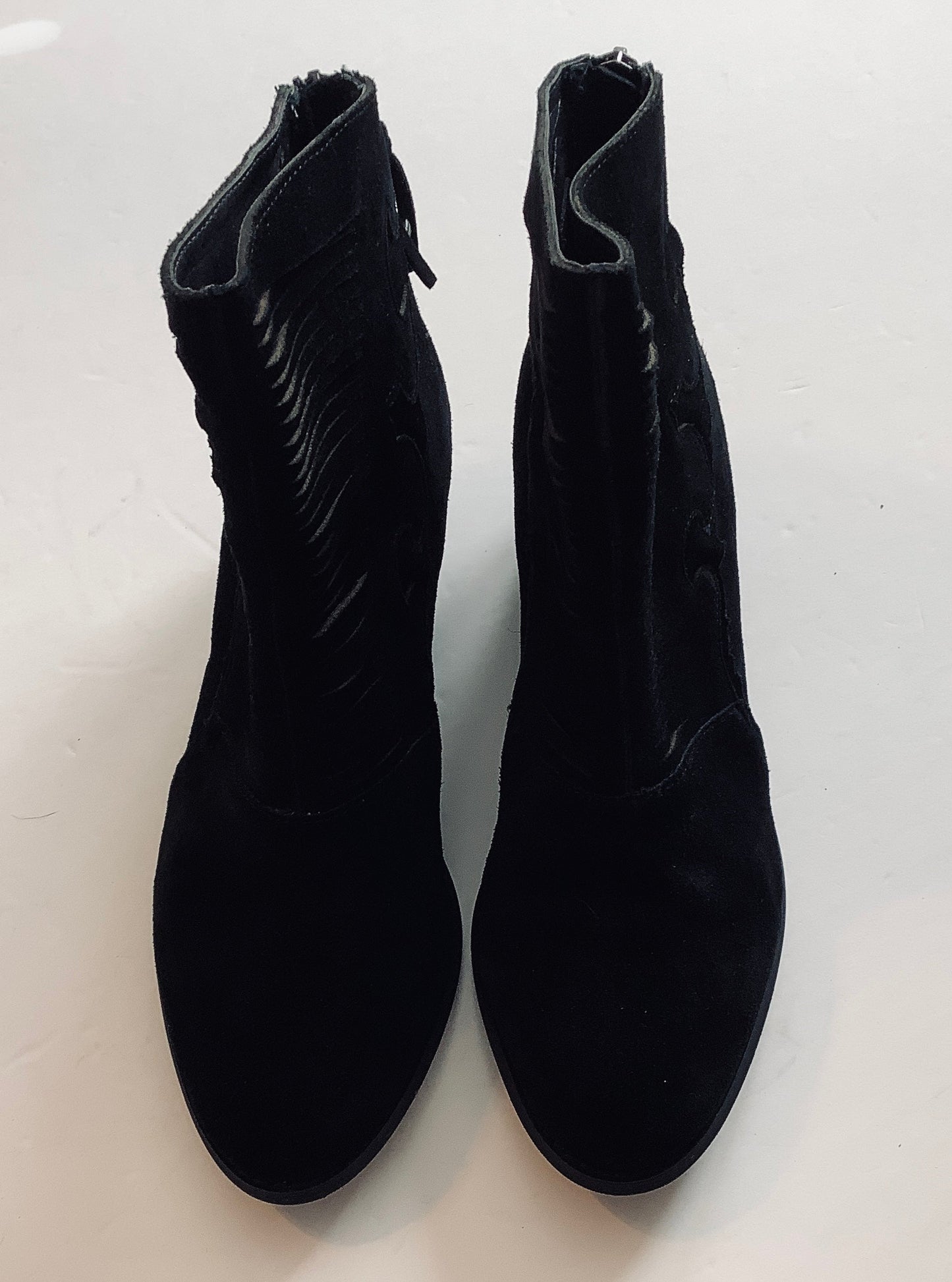 Boots Ankle Flats By Yellow Box In Black, Size: 10