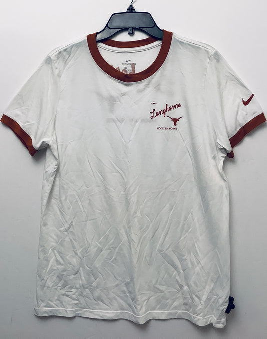 Top Short Sleeve Basic By Nike Apparel In White, Size: L