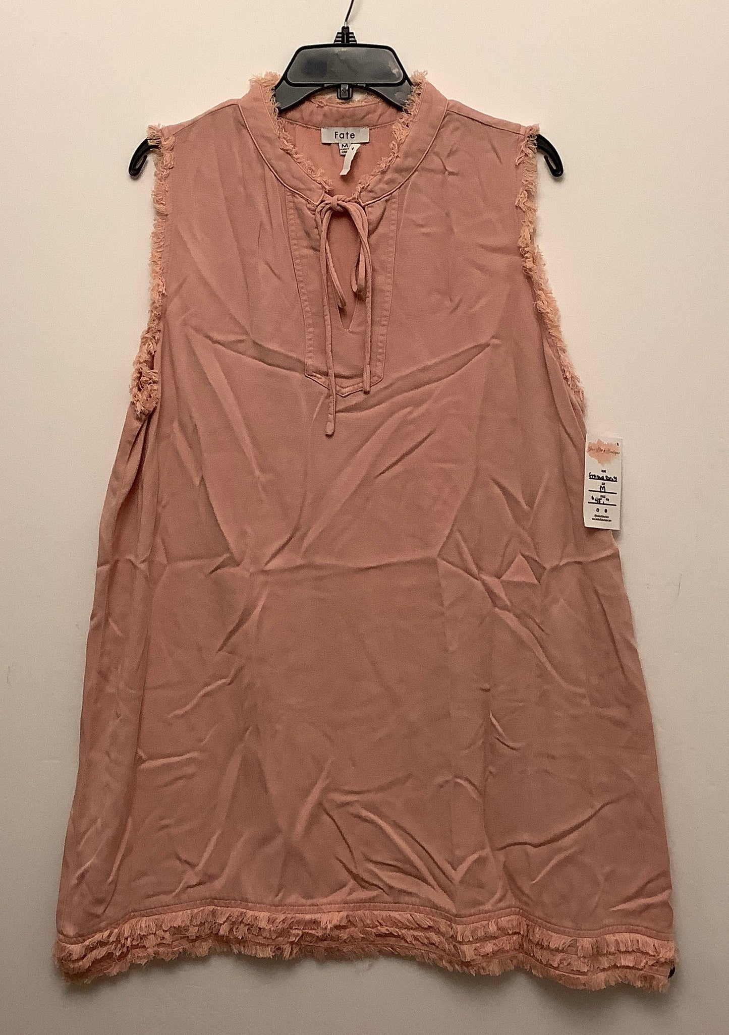 Dress Casual Short By Fate In Pink, Size: M