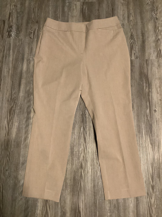 Pants Dress By Ann Taylor In Tan, Size: 12petite