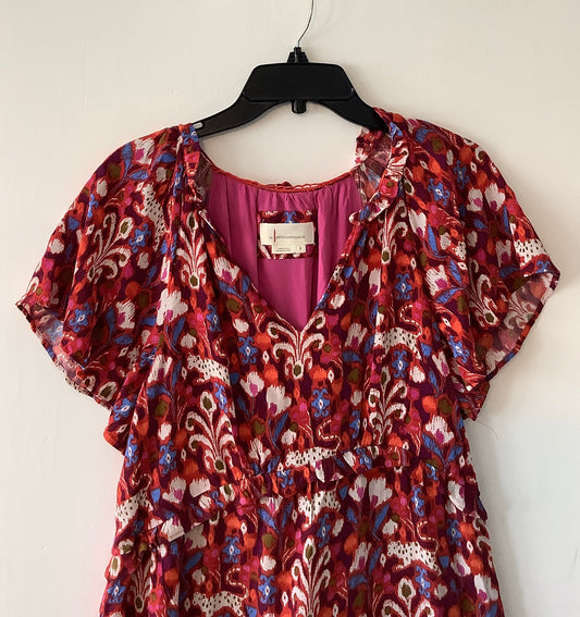 Dress Casual By Anthropologie In Red, Size: S