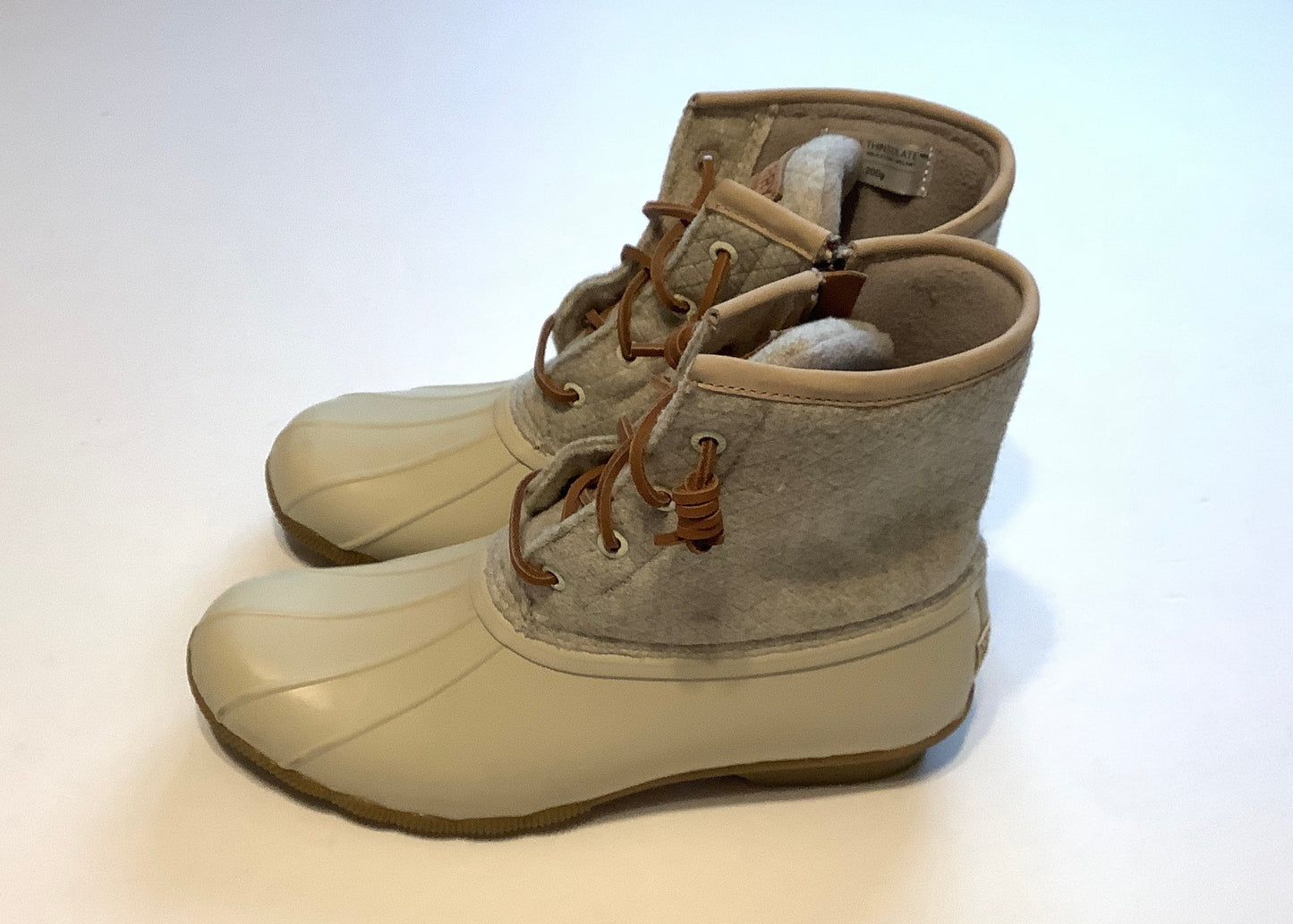 Boots Snow By Sperry In Beige, Size: 8.5