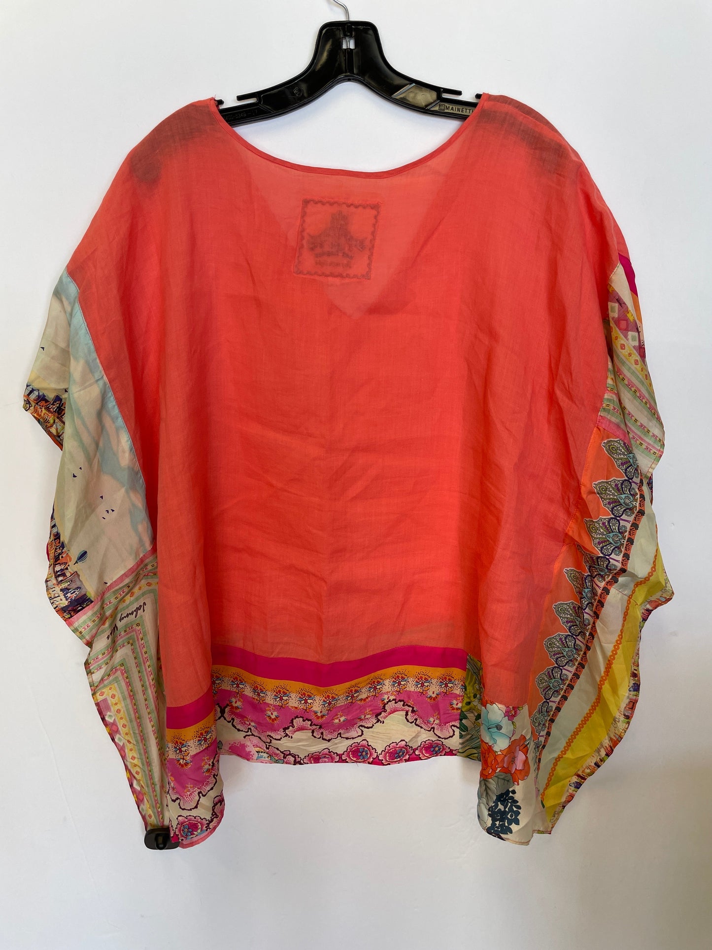 Poncho By Johnny Was In Coral, Size: Xl