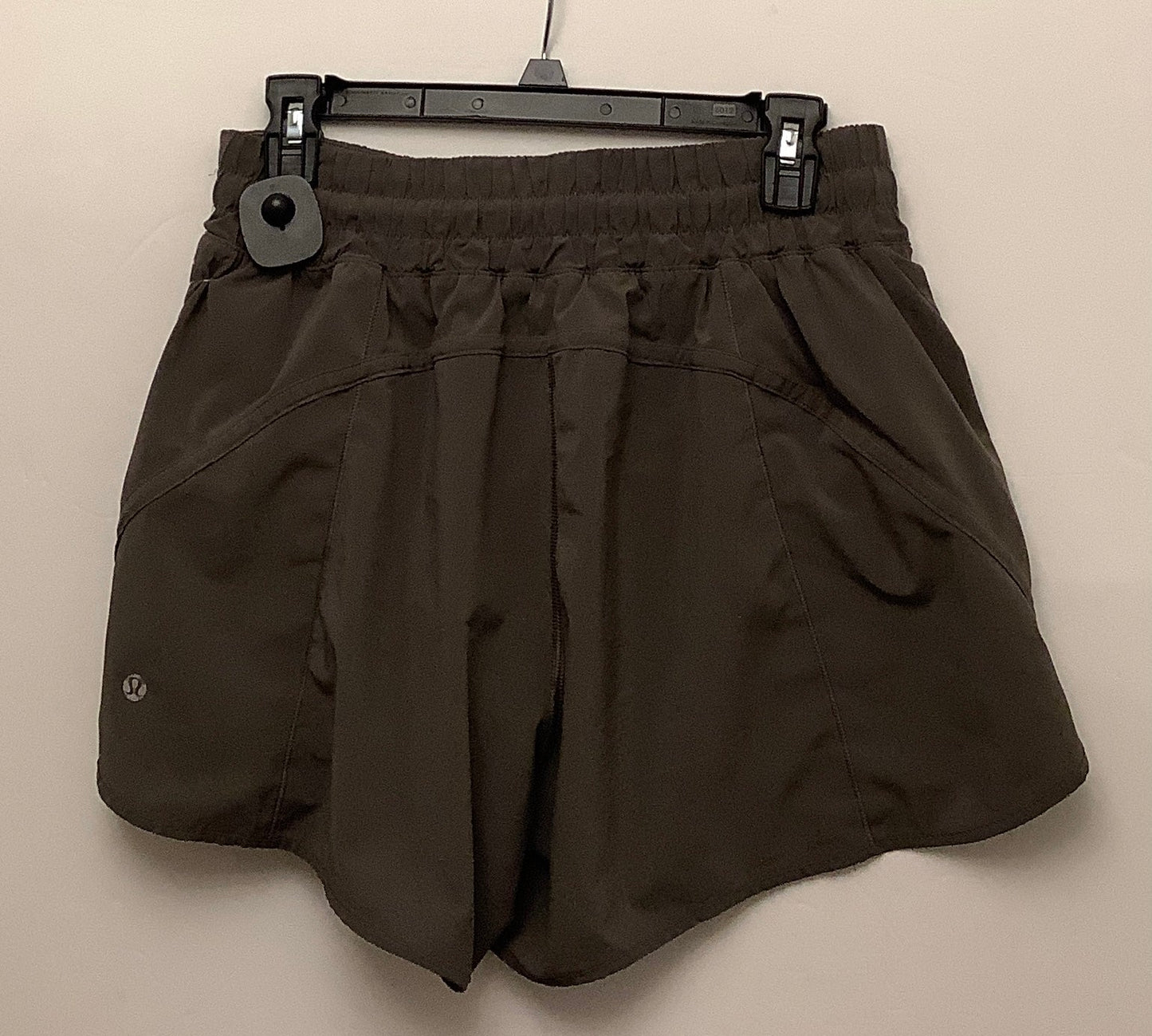 Athletic Shorts By Lululemon In Green, Size: 10