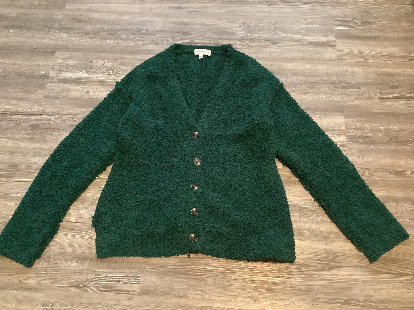 Sweater By Michael Stars In Green, Size: S