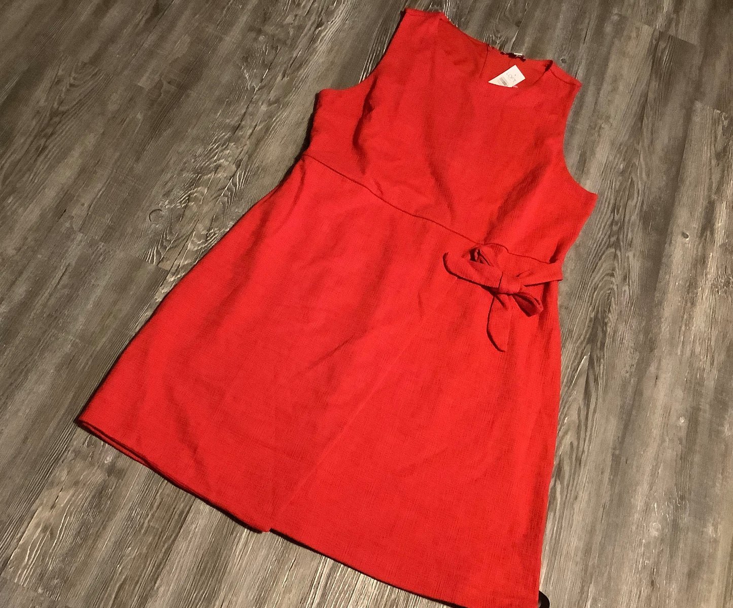 Dress Casual Short By Loft In Red, Size: 16