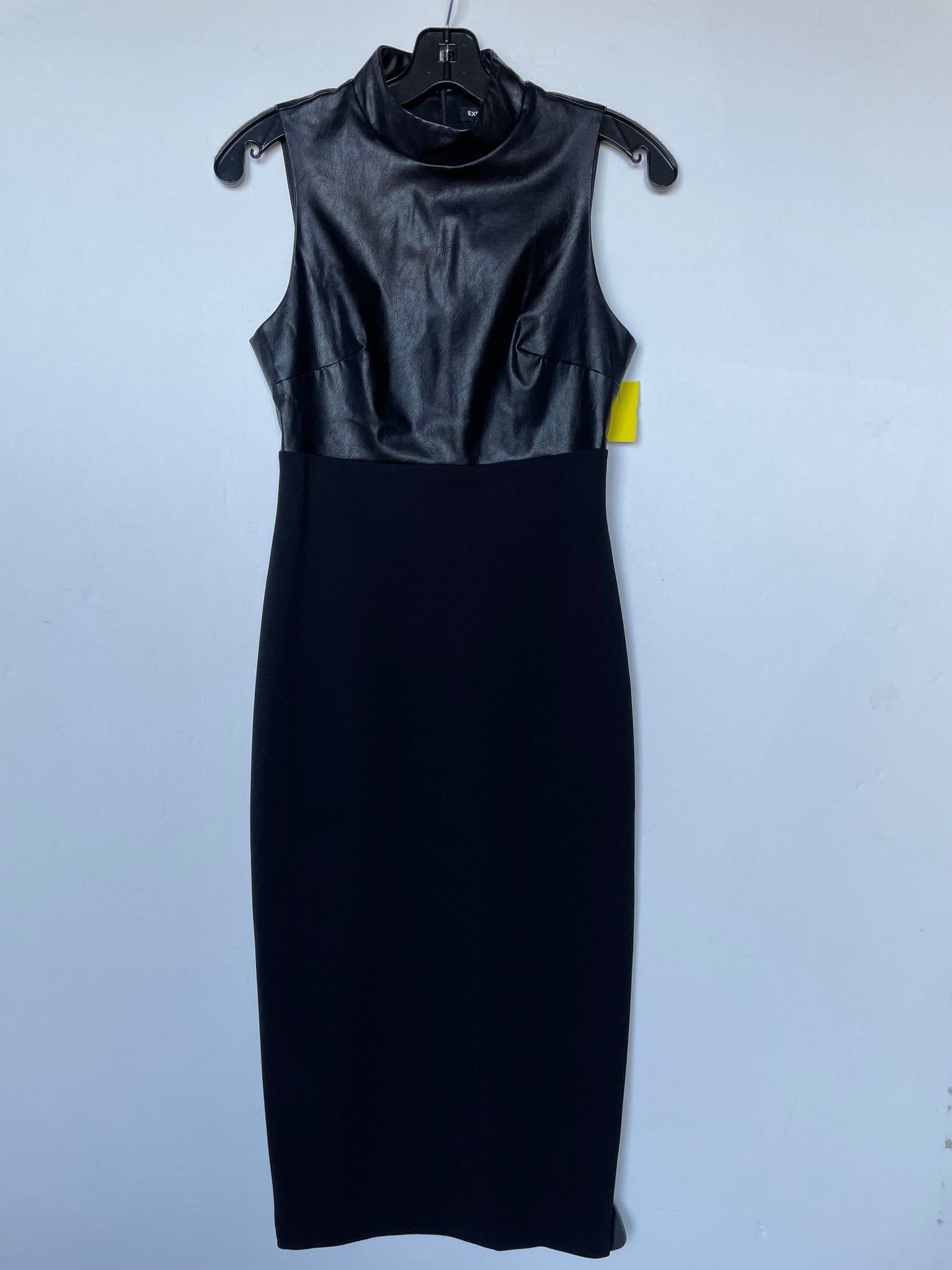 Dress Casual Maxi By Express In Black, Size: Xs