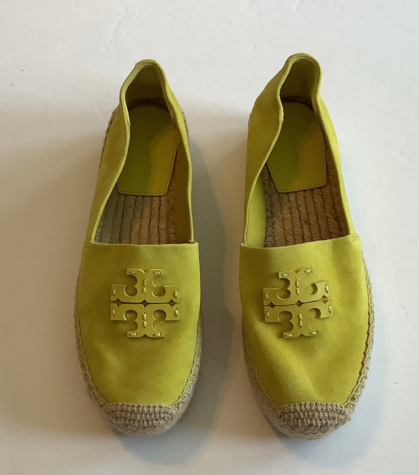 Shoes Designer By Tory Burch In Yellow, Size: 7.5