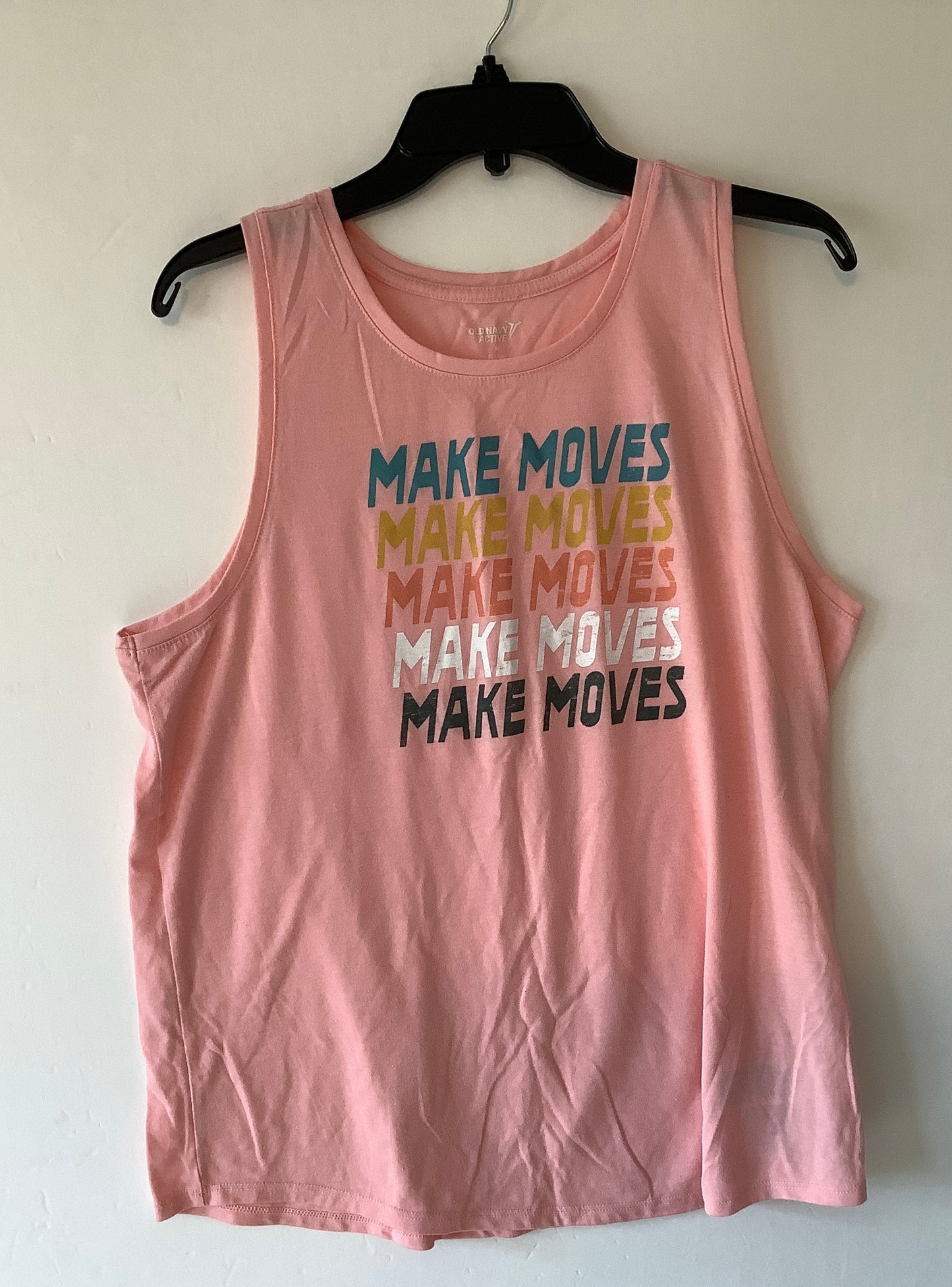 Athletic Tank Top By Old Navy In Orange, Size: Xl