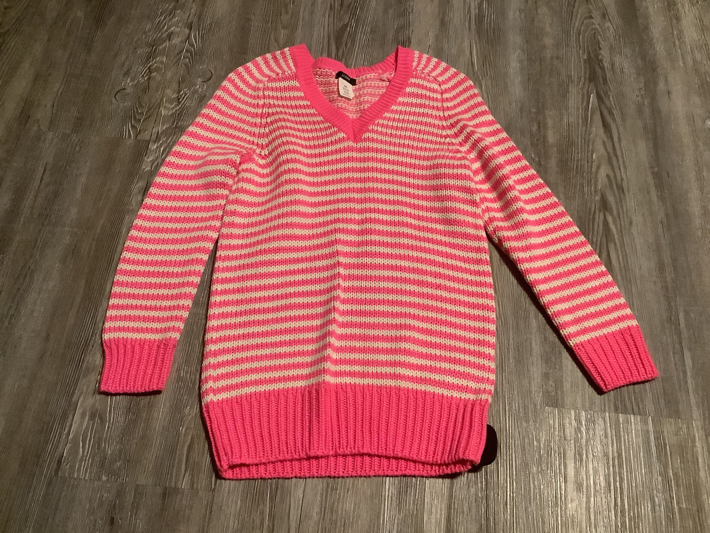 Sweater By J. Crew In Striped Pattern, Size: Xxs