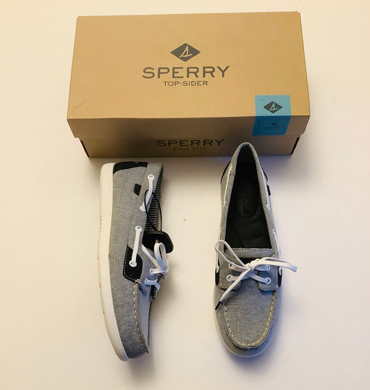 Shoes Flats By Sperry In Grey, Size: 8