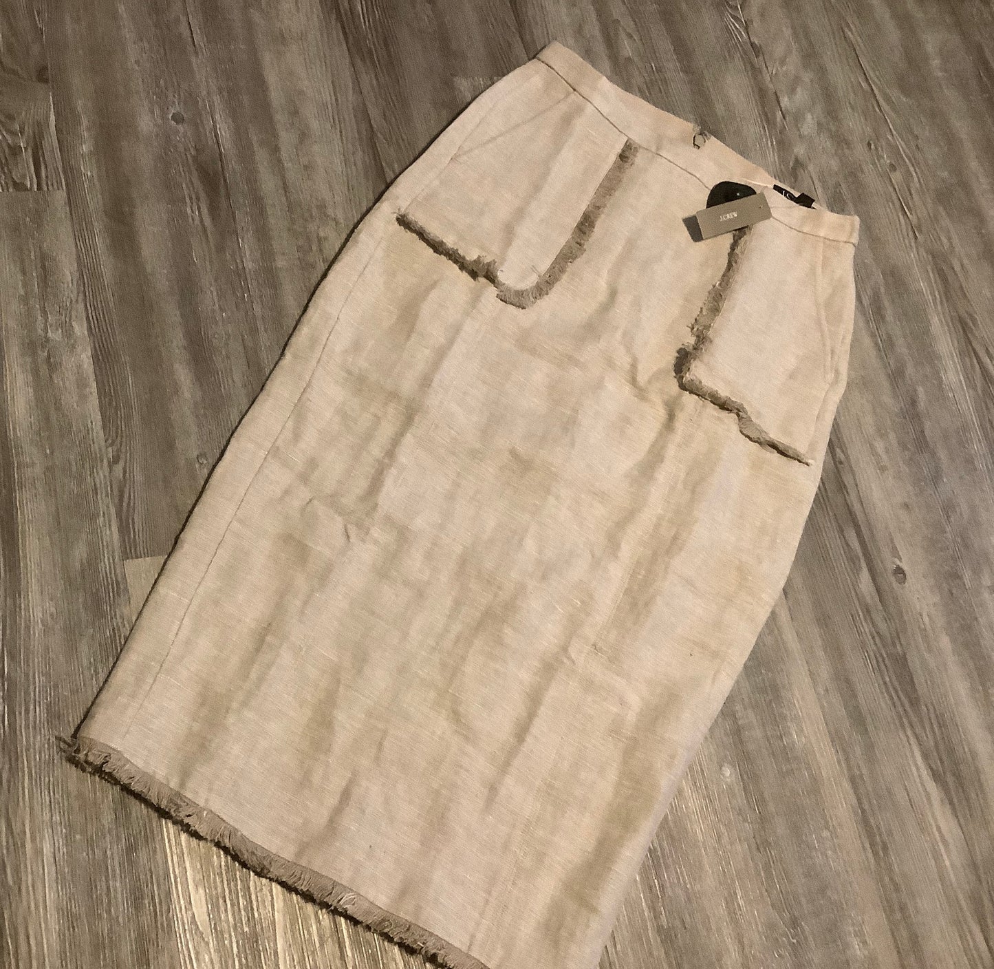 Taupe Skirt Maxi J. Crew, Size Xs