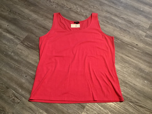 Pink Top Sleeveless Talbots, Size L