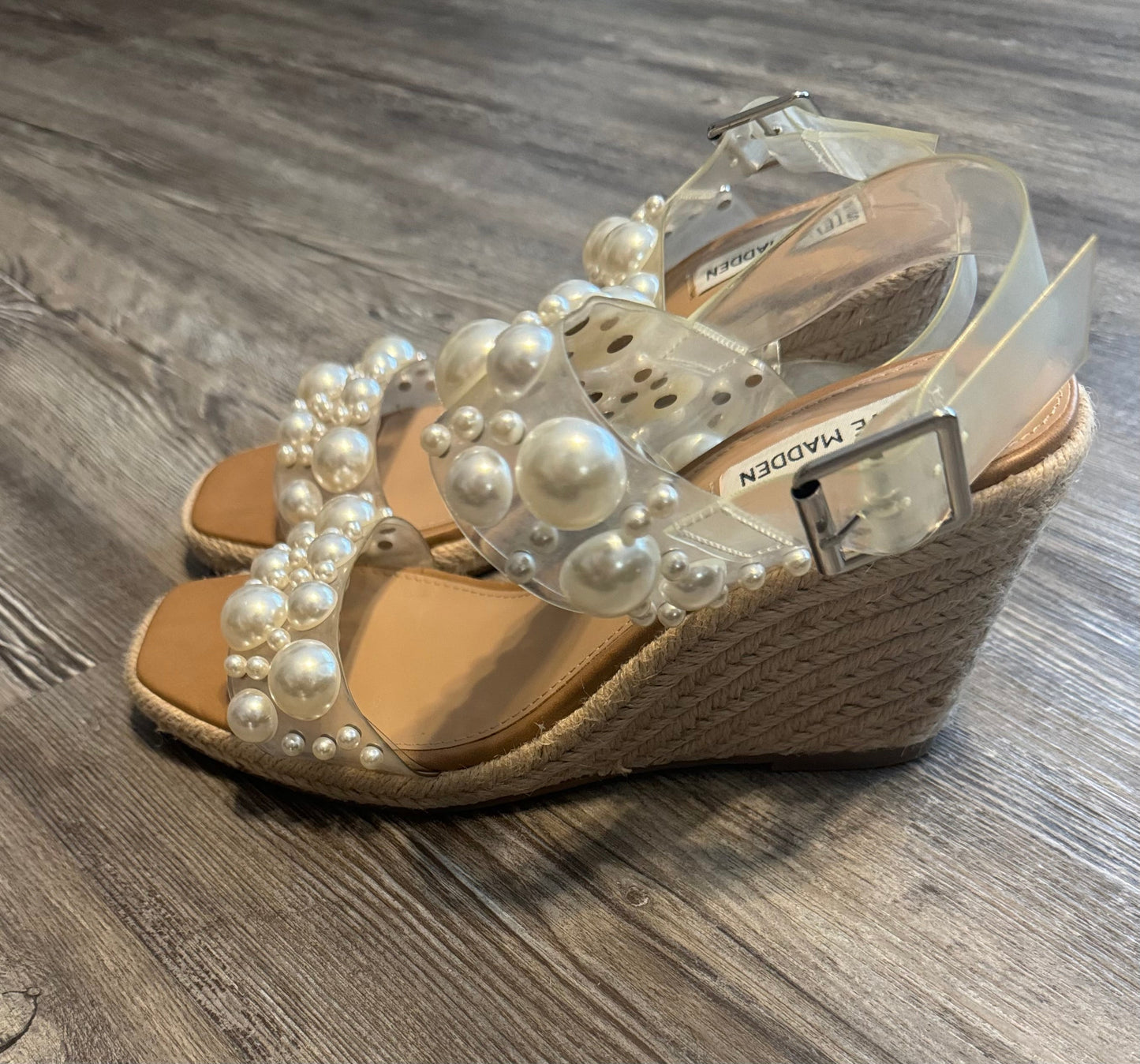Sandals Heels Wedge By Steve Madden  Size: 8.5