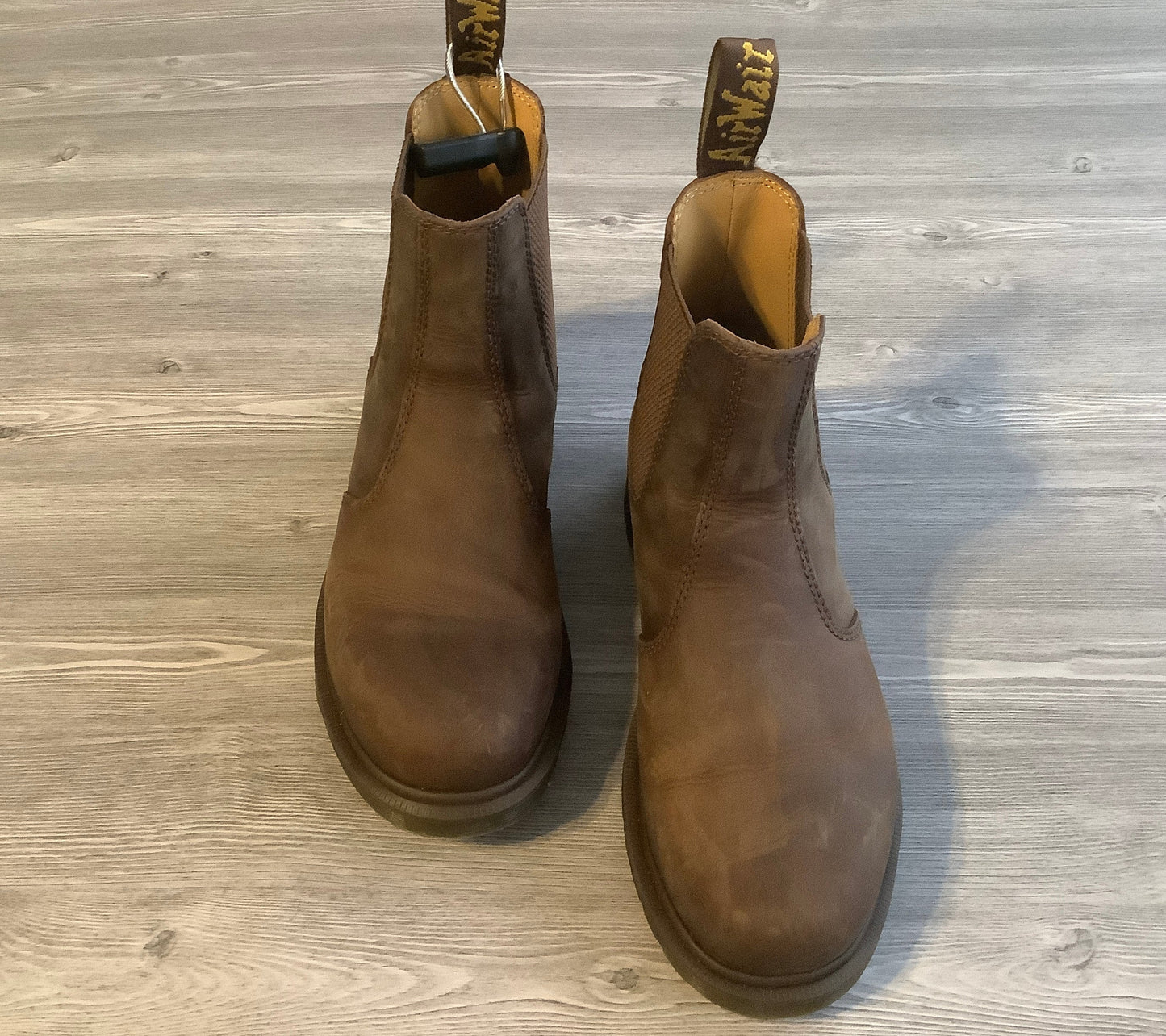 Brown Boots Combat Dr Martens, Size 7