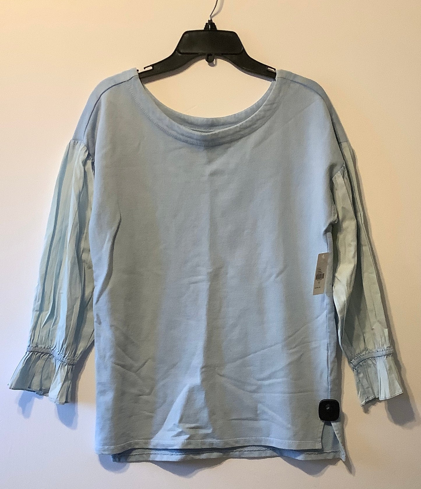 Top Long Sleeve By Anthropologie In Blue, Size: S