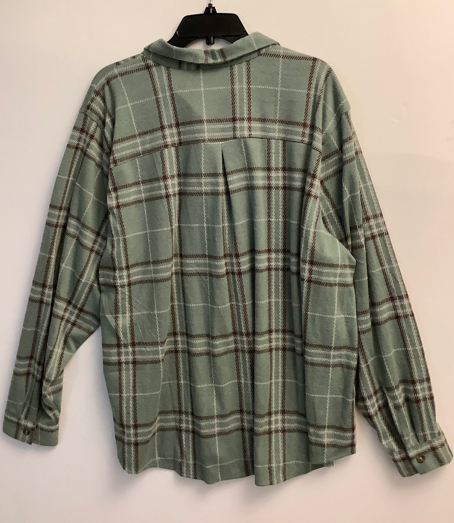 Top Long Sleeve By Maurices In Green, Size: 3x