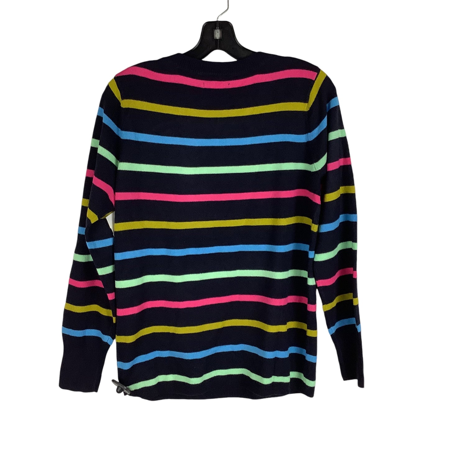 Top Long Sleeve By Croft And Barrow In Striped Pattern, Size: S