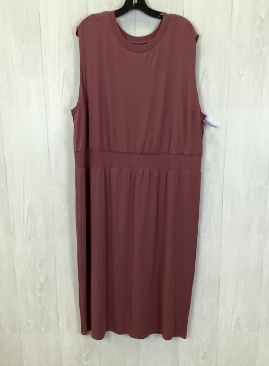 Dress Casual Midi By Athleta  Size: 2x