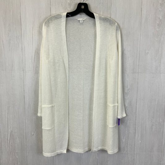 Cardigan By J. Jill In Cream, Size: Petite  M