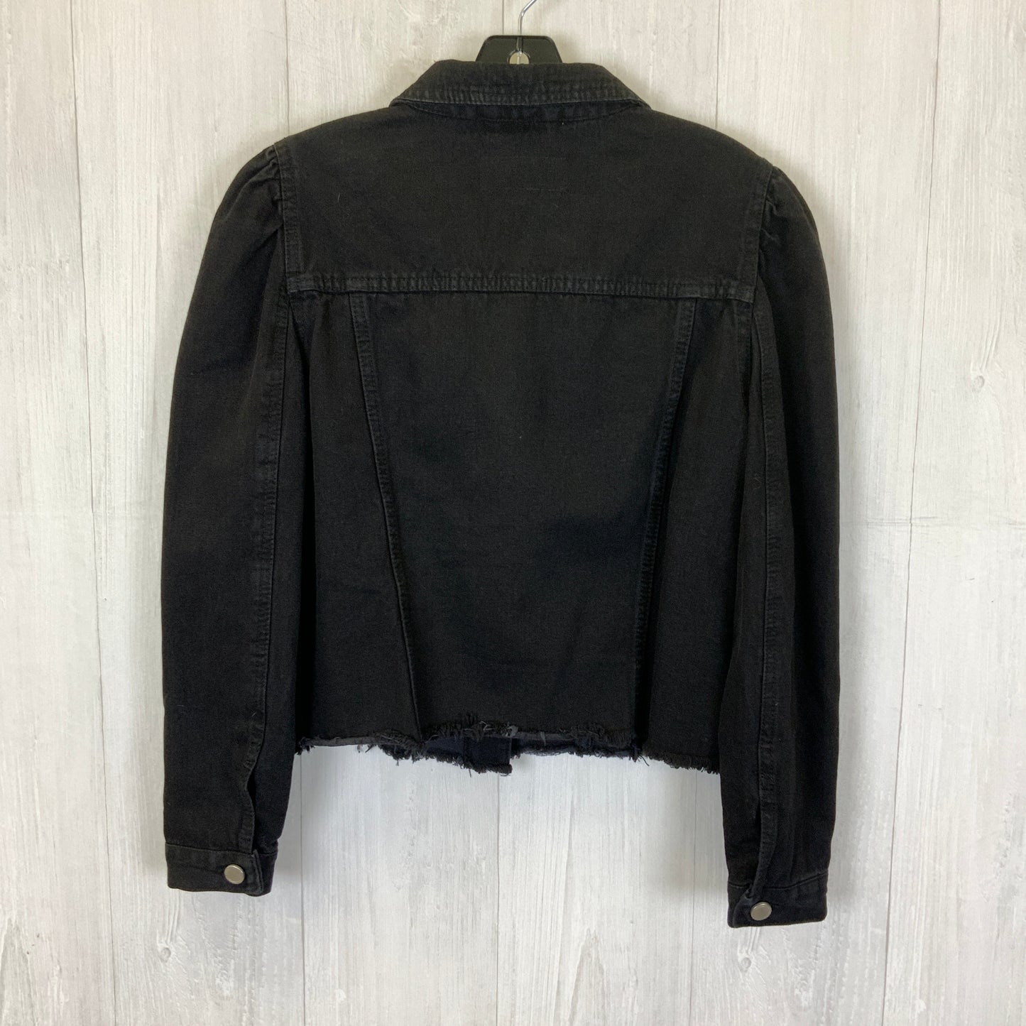 Jacket Denim By Blanknyc In Black Denim, Size: L