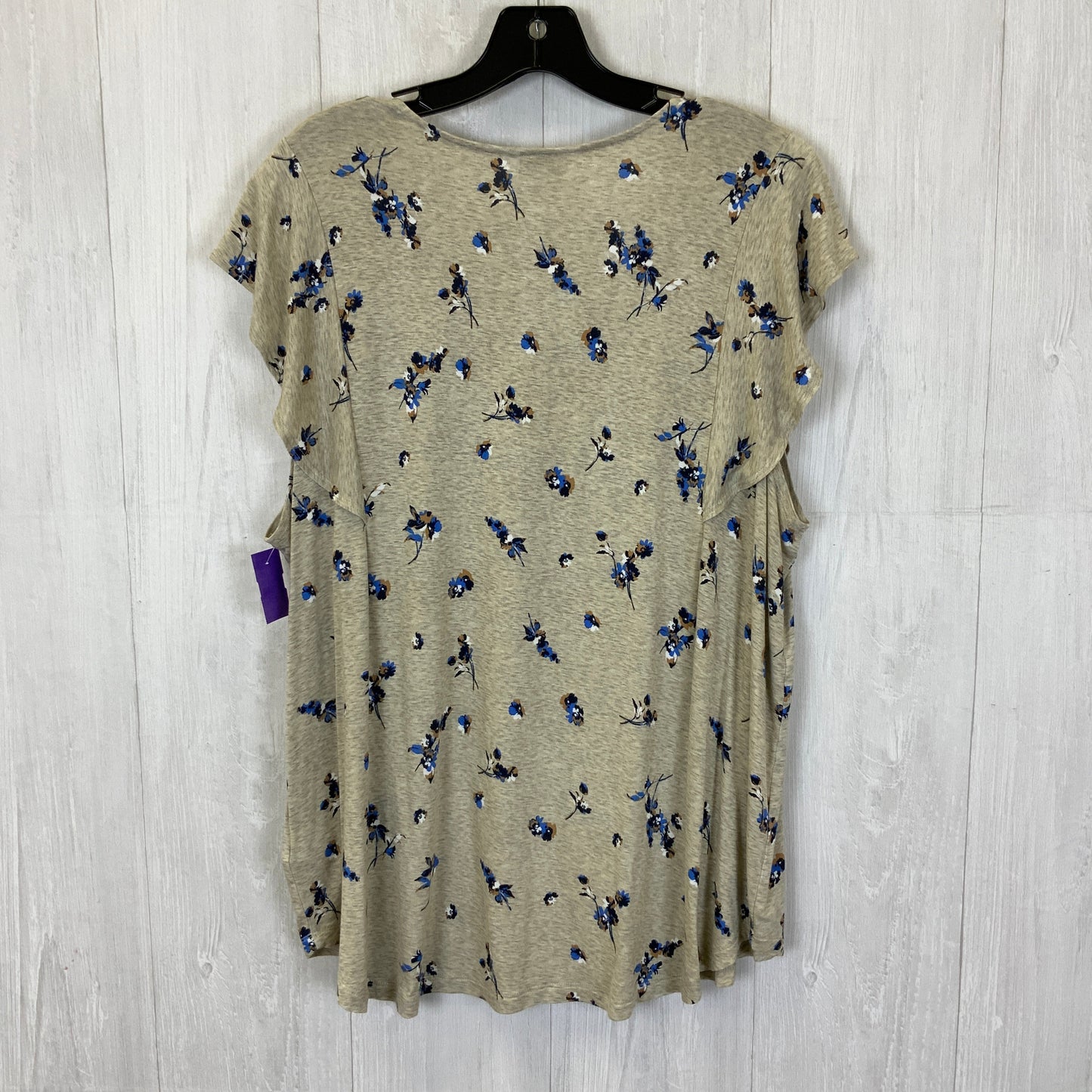 Top Short Sleeve By Liz Claiborne  Size: Xl