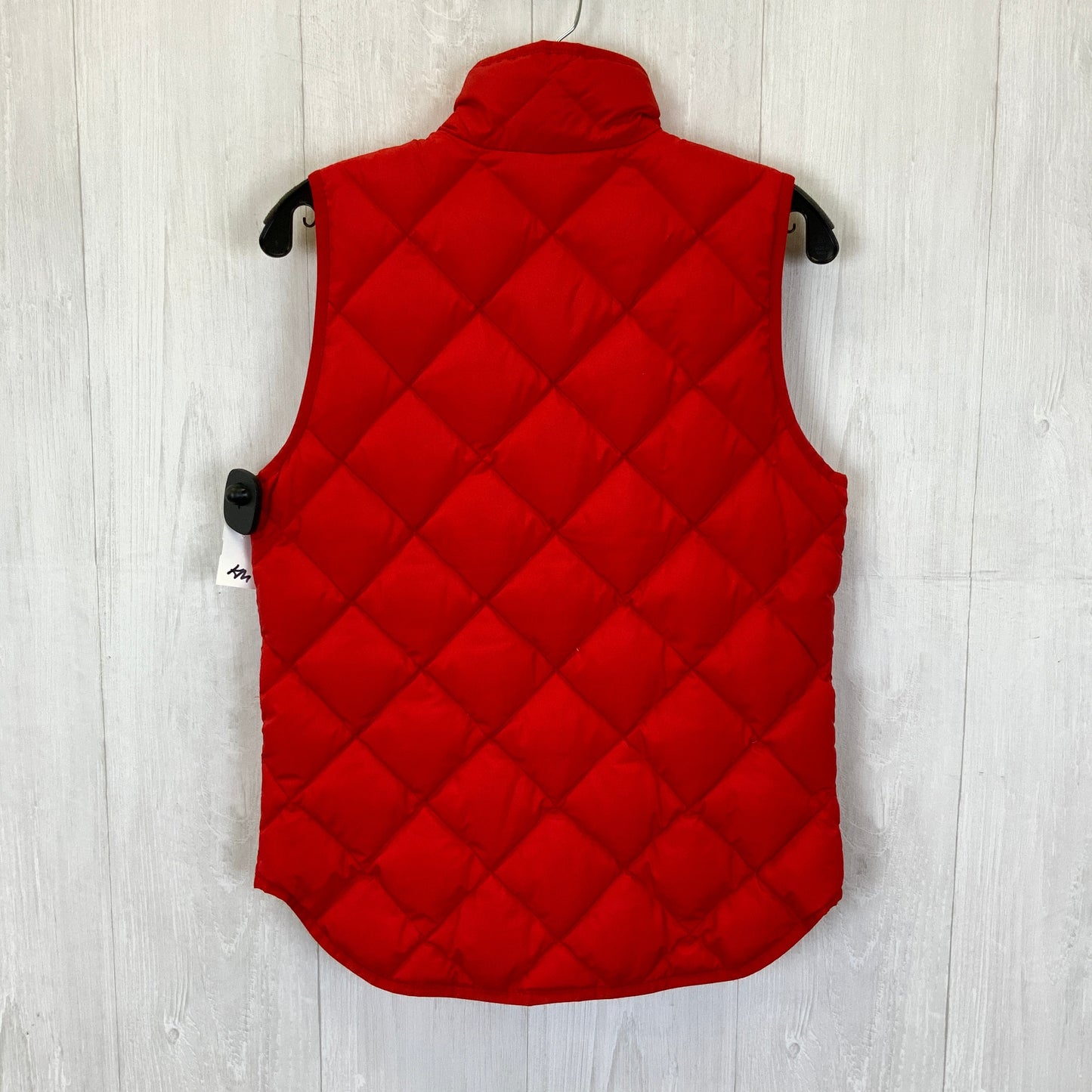 Vest Puffer & Quilted By J. Crew In Red, Size: Xs