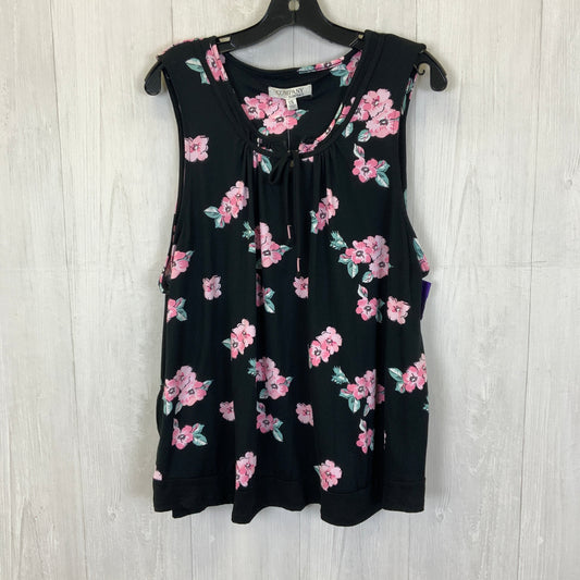 Black Top Sleeveless Ellen Tracy, Size 1x