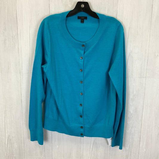 Cardigan By J. Crew In Blue, Size: Xl