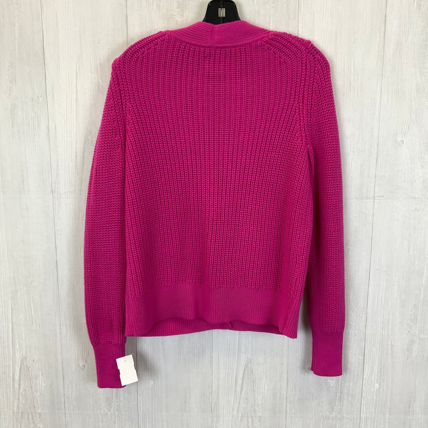 Sweater Cardigan By Gap In Pink, Size: M