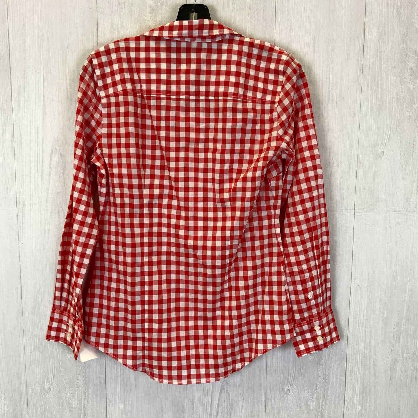 Top Long Sleeve By J. Crew In Red, Size: Xs