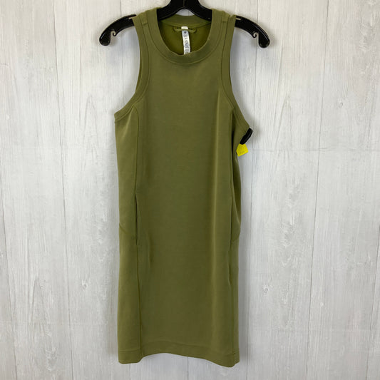 Athletic Dress By Lululemon In Green, Size: S